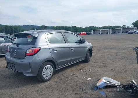 2021 Mitsubishi Mirage Carbonite Edition/Es/Le from USA, damaged, VIN ML32AUHJ6MH007460